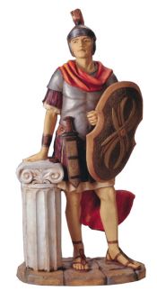 50 Inch Scale Roman Soldier by Fontanini
