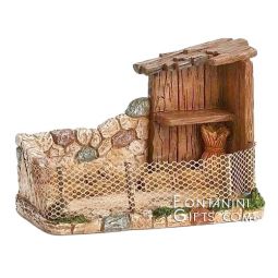 5 Inch Scale Bird Shelter by Fontanini