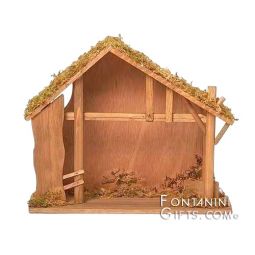 5 Inch Scale Nativity Stable by Fontanini - Estimated Avail. Oct 2022