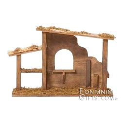 7.5 Inch Scale Nativity Stable by Fontanini