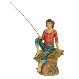 50 Inch Scale Jacob the fisherman by Fontanini
