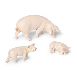 5 Inch Scale Pigs by Fontanini