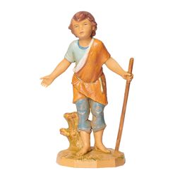 5 Inch Scale Savio the Boy Shepherd by Fontanini
