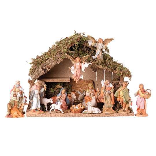 5 Inch Scale 16 Piece Nativity Set by Fontanini: FontaniniGifts.com 