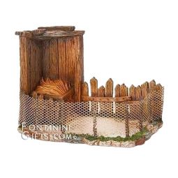 7.5 Inch Scale Bird Shelter by Fontanini - In Stock!