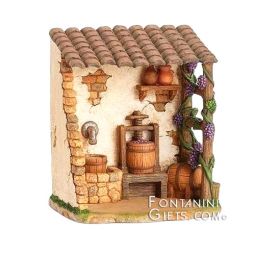 5 Inch Scale Wine Shop by Fontanini