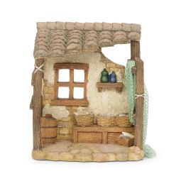 5 Inch Scale Fishing Shop by Fontanini
