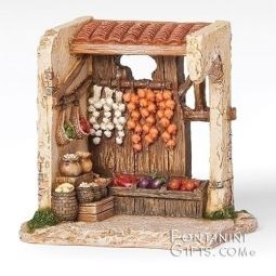 Fontanini 5 Inch Scale Produce Shop - In Stock!