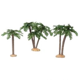 5 Inch Scale 3 Piece Palm Tree Set by Fontanini