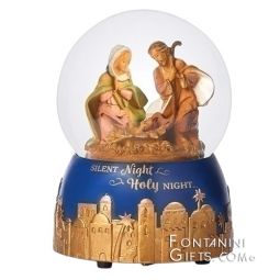 6 Inch High Musical Holy Family Globe by Fontanini - Estimated Avail. Oct 2023