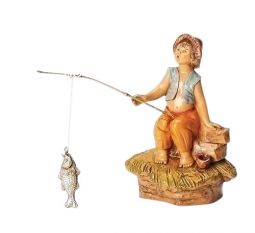 Jada the Fishing Boy by Fontanini