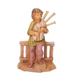 5 Inch Scale Jonas the Bagpiper by Fontanini