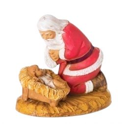 Santa Figure by Fontanini - Save an additional $5 at Checkout