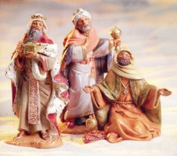 5 Inch Scale 3 Kings - Wisemen by Fontanini