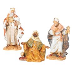 Fontanini Three Kings On Animals Nativity Set - Handcrafted Italian Figurines - View #3