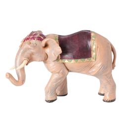 5 Inch Scale Elephant with Saddle Blanket by Fontanini