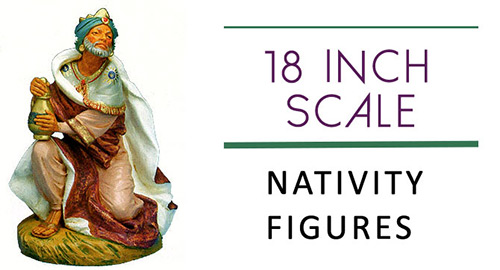 18 Inch Scale Nativity Figures