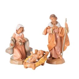 Classic Holy Family 3 Piece Set - 5" Scale