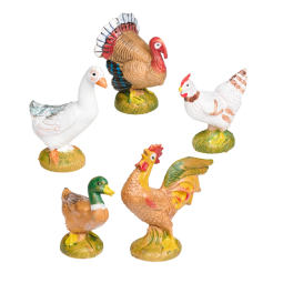 5 Inch Scale Bethlehem Birds - 5 Piece Set