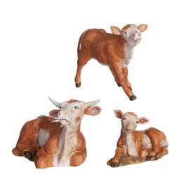 5 Inch Scale Oxen Family - 3 Piece Set