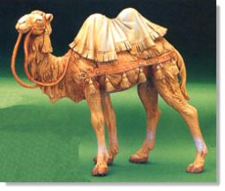 7.5 Inch Scale Standing Camel by Fontanini