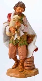 7.5 Inch Scale Josiah, the Bagpiper by Fontanini