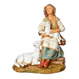 7.5 Inch Scale Nahome Shepherdess by Fontanini