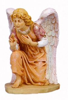 27 Inch Scale Kneeling Angel by Fontanini