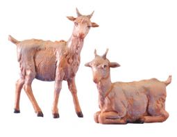 5 Inch Scale Goats by Fontanini