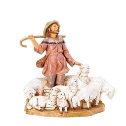 Elijah figure with additional Sheep Set