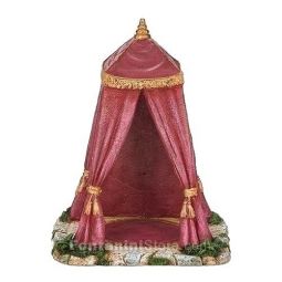 5 Inch Scale Burgundy Kings Tent