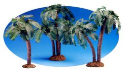 5 Inch Scale 3 Piece Palm Tree Set by Fontanini