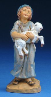 5 Inch Scale Silas, young Shepherd by Fontanini, Out of stock until May
