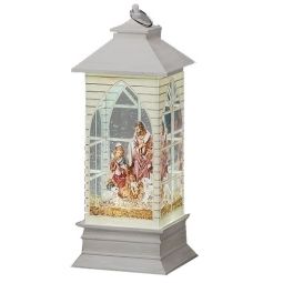 Fontanini 11" High LED Holy Family Lantern