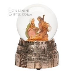 Fontanini Holy Family Musical Glitterdome