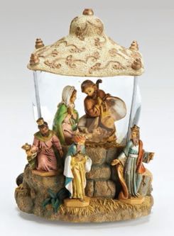 Three Kings Musical Glitterdome by Fontanini