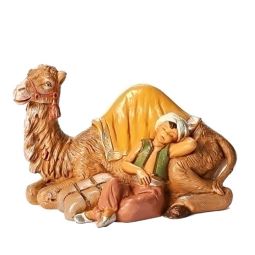 5 Inch Scale Cyrus Boy with Camel by Fontanini