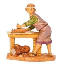5 Inch Scale - Herschel Young Carpenter by Fontanini