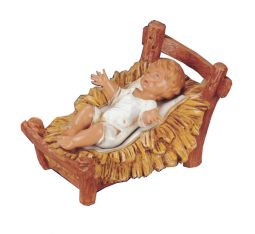 12 Inch Scale Jesus with Crib by Fontanini
